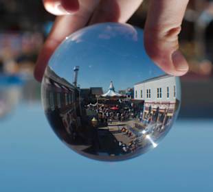 Pier 39 in a ball