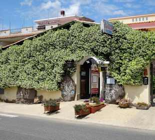 Außenansicht vom Ristorante Pizzeria La Veranda