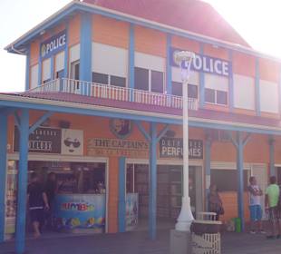 Blick auf den Boardwalk