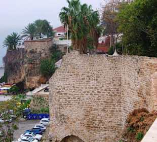 Stadt Antalya Richtung Altstadt