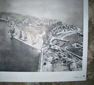 Historische Helgolandaufnahme aus dem 2. Weltkrieg