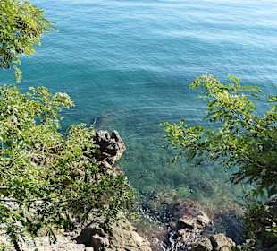 Promenaden-Bummel auf der Lungomare bei Opatija