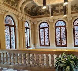 Treppenhaus im Thermenbereich