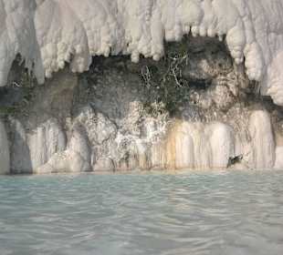 Pamukkale's Travertine terraces, Denizli Province