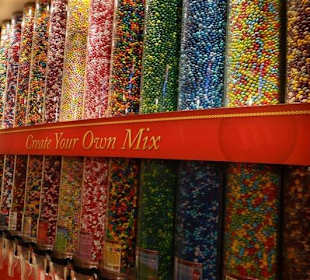 M&M's in vielen Farben