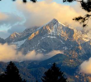 Abendlicht an der Alpspitze