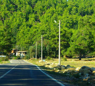 Rafting Selge Landschaft/An- & Abfahrt