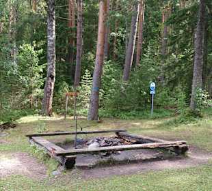 Grillplatz im Freien