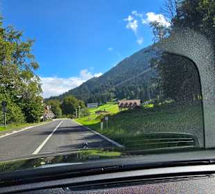 Umleitung z.Plöckenpass nach Ravascletto