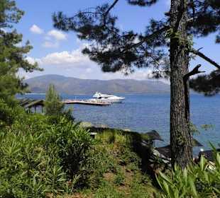 Immer neue Motive, Bootsteg am Marmaris Palace