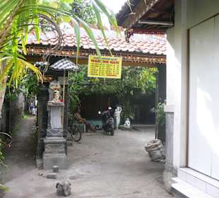 Eingang Warung Nasi