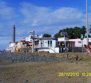 Strandsituation Maspalomas Gran Canaria