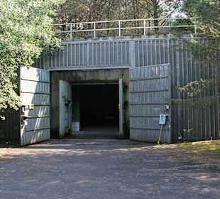 Einer der 19 Bunker der "area 1"
