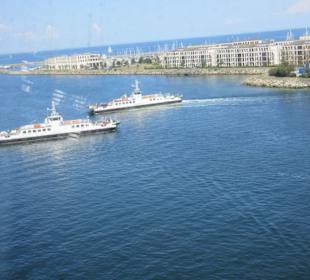 Schiffe in Warnemünde