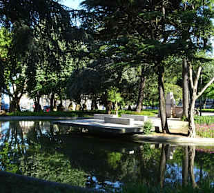 Der See im Jardim de João Chagas