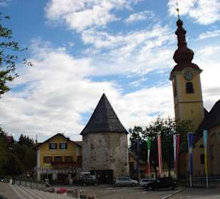 Kirchplatz unweit der Markthalle