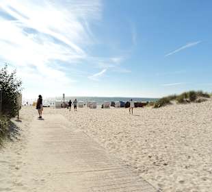 Bohlenweg zum Strand