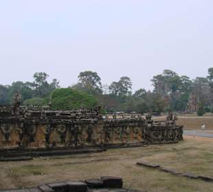 Elefantenterrasse im Angkor Thom