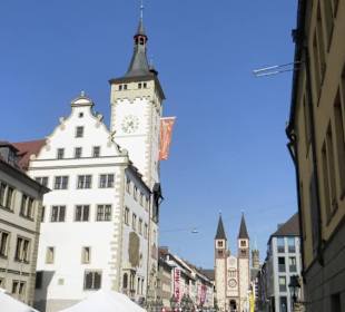Das Rathaus von Würzburg