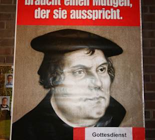 Gottesdienstankündigung zum Reformationstag
