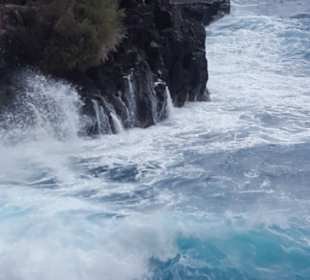 Ansicht von der Promenade in Puerto de la Cruz