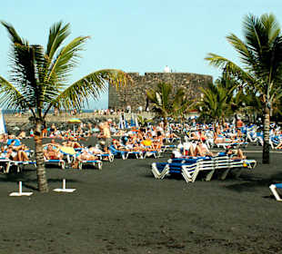 Hochbetrieb an der Playa Jardin