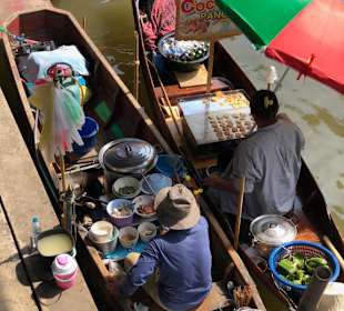 Schwimmende Märkte in Damnoen Saduak