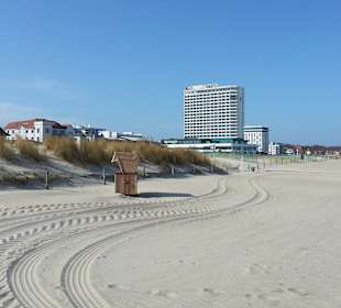 In Warnemünde am Strand