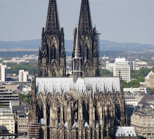 Außenansicht des Kölner Dom