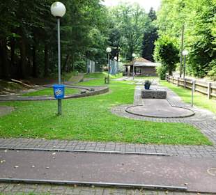 Minigolfplatz im Kurpark von Bad Berneck