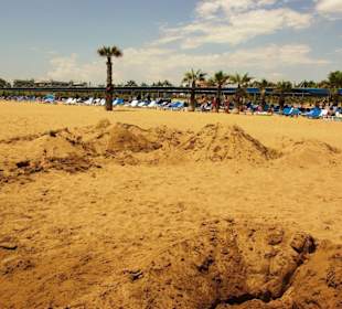 Bauwerke  am Strand
