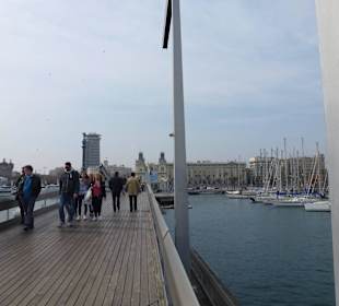 Im Hafen von Barcelona