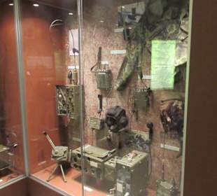 Halle der Nachrichtentechnik im Museum Lesany