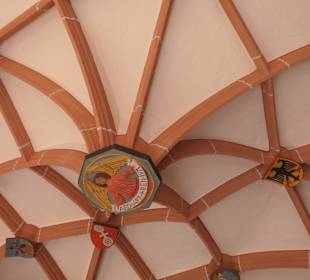 Im Kreuzgang von St. Stephan in Mainz