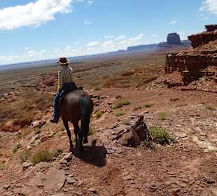 Ausritt im Monument Valley