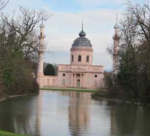 Schlosspark Schwetzingen im Winter