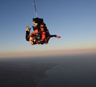 Sky Dive Matty in Action