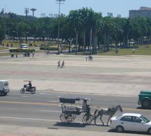 Blick vom Platz der Revolution 