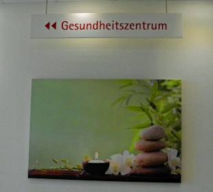 Hier gibt es auchein Gesundheitszentrum