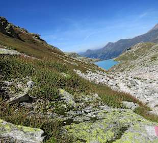 Rückweg zur Bergstation