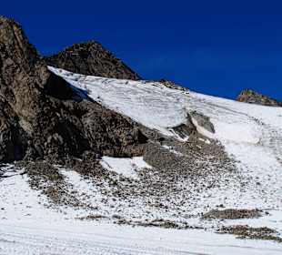Stubaier Wildspitze (3341 m) mit Schaufelferner
