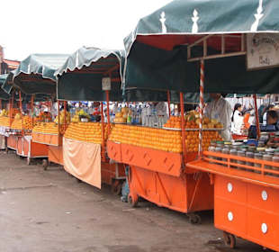 Obst auf dem Jemaa el Fna