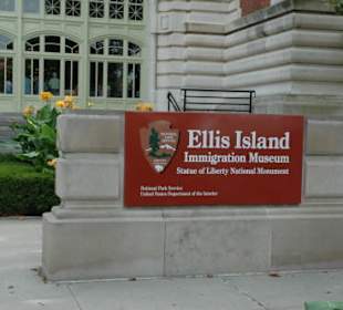 Einwanderungsgebäude auf Ellis Island