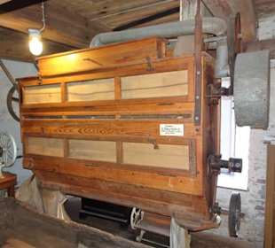 Rundgang durch die Museumsräume der Windmühle