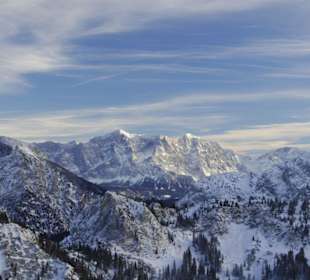 Blick auf die Zugspitze