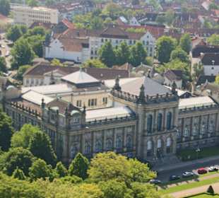 Landesmuseum von der Rathauskuppel