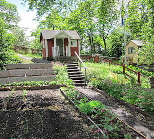 Schwedisches Gartenhaus