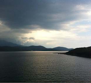 Strand ca Km mit Bus