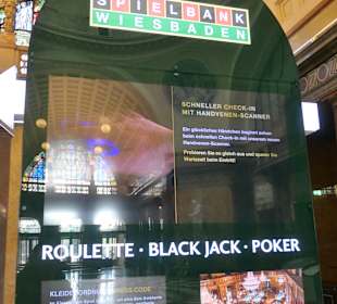 Bei der Spielbank von Wiesbaden