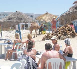 Mahdia plage, snack bar